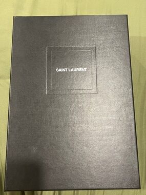 Saint Laurent Black Textured Gift Box